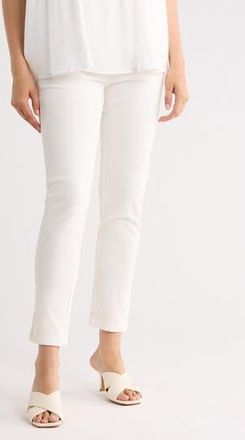 Patrizia Luca Side Button Capri Pants in Off White at Nordstrom Rack, Size X-Small