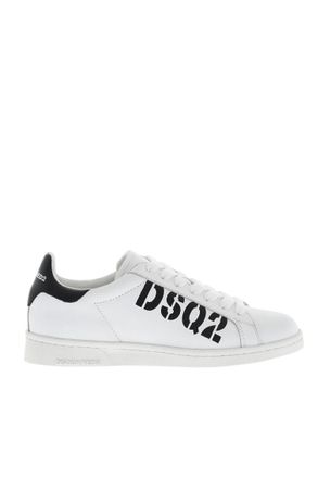 Dsquared2 BlackWhite Logo Sneakers