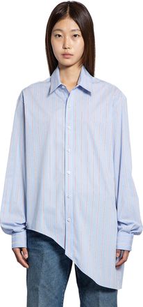 Ssheena Asymmetric Shirt in Poplin