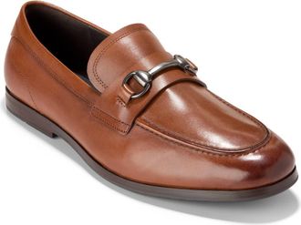Cole Haan Wyeth Grand Bit Loafer in Ch British Tan/dark Natural at Nordstrom, Size 11.5