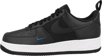 Nike FZ4625-001 Air Force 1 07 Men Black/Black-Court Blue-White UK 6.5