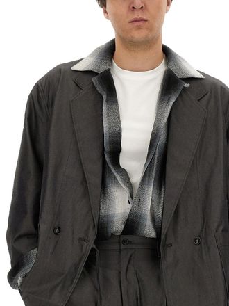 A&iuml;e Oversize Cotton Jacket - Gray