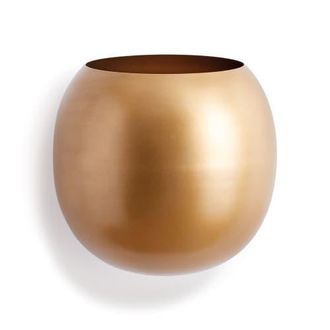 Napa Home & Garden Percy Wall Cachepot in Gold at Nordstrom