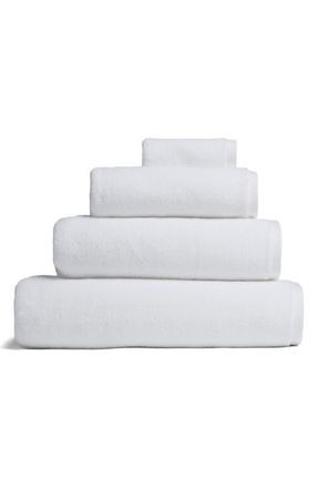 Parachute Plush Organic Cotton Bath Essentials in White at Nordstrom, Size Bath Towel