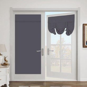 No Brand Cortina Opaca Para Puerta - No Requiere Perforaci&oacute;n - 66 X 173 Cm - Multicolor