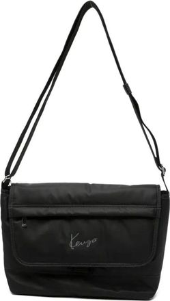 Kenzo Tassen, Heren, Zwart, ONE Size, Shoulder Bags