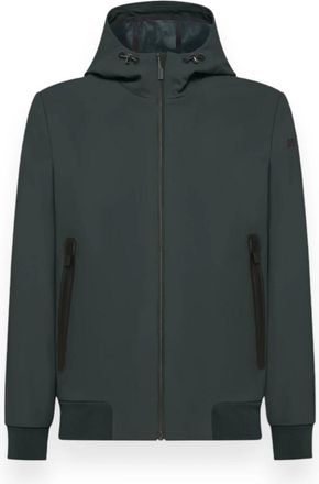 Roberto Ricci Design Winter Thermo Hood Jas - Heren - Zomerjassen - Groen - 3XL - Nylon - Jassen