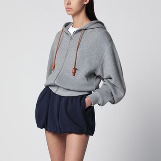Loewe Grey cotton and cashmere Flamenco sweatshirt