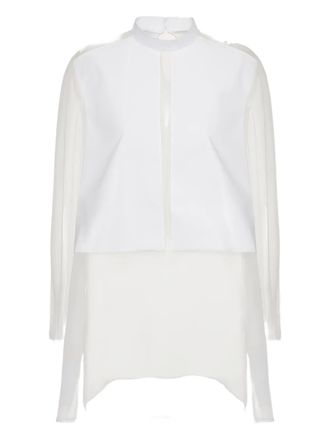 Valentino Garavani Blouse met vlakken - Wit