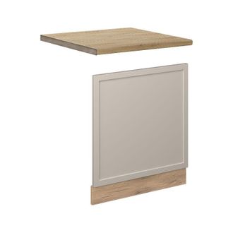 Vicco Panel Frontal Fame-line, Grisbeige, 60 Cm, Et Roble Vicco