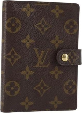 Louis Vuitton Pre-owned Wallets, female, Brown, Size: ONE SIZE Pre-owned Canvas Wallet