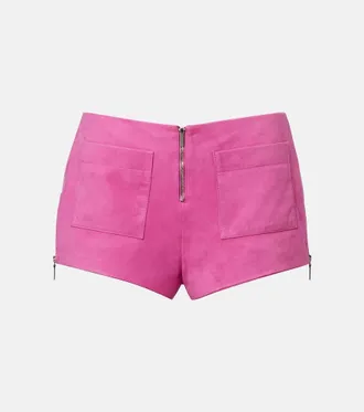 Loewe Paulas Ibiza suede shorts
