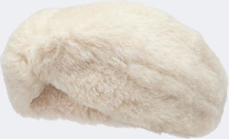 Max Mara Fascia per capelli in alpaca, lana e seta
