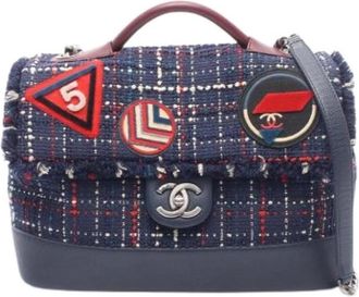 Chanel Pre-owned Vintage Schoudertas - Dames - Vintage Schoudertas - Veelkleurig - ONE Size - Leer - Vintage