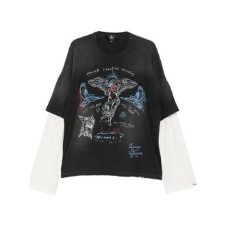 Represent Hombre, Camisetas, Negro, Talla: L