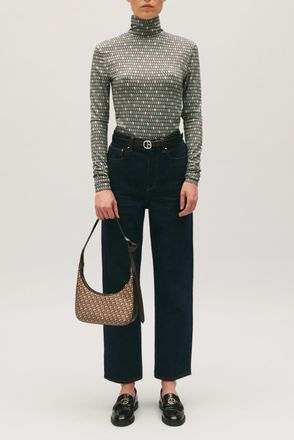 Claudie Pierlot T-shirt manches longues imprim&eacute;