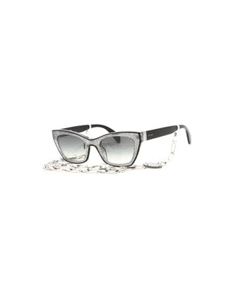 Guess Mens Guess Shiny Black / Gradient Smoke Sunglasses - Size: ONE size