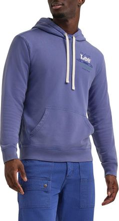 Lee x Crayola Logo Graphic Hoodie in Violet Blue at Nordstrom, Size Xx-Large