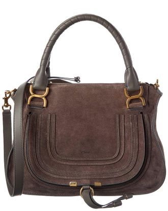 Chlo&eacute; Marcie Medium Suede Satchel