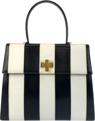 Celine Pre-owned Leren Handtas - Dames - Vintage Handtas - Veelkleurig - ONE Size - Leer - Vintage