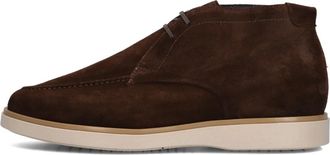 Giorgio Bruine Veterschoenen voor Heren - Heren - Veterlaarzen - Bruin - 46 EU - Wol - Schoenen