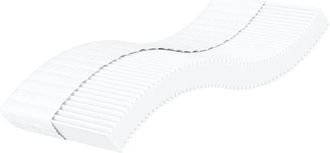 vidaXL Vidaxl - Colchón de espuma dureza H2 H3 blanco 100x220 cm