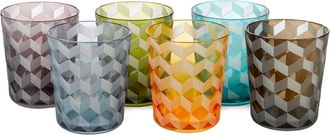 Pols Potten Pols Potten - Blocks Glas, mehrfarbig (6er-Set)