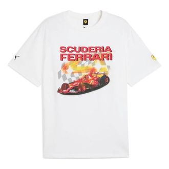 Puma x Scuderia Ferrari Las Vegas Motorsport T-Shirt PUMA White 635995-04