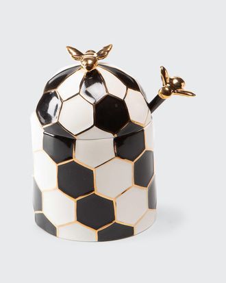 MacKenzie-Childs Queen Bee Honey Pot