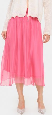 Saint Tropez Midirock »CoralSZ Skirt« aus Chiffon