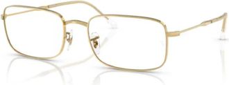 Ray-Ban Stijlvolle zonnebril voor een moderne uitstraling - unisex - Brillen - Geel - 56 MM - Accessoires