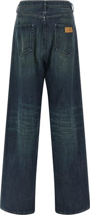 Maison Margiela Mens Blue Cotton Jeans Denim Clothing