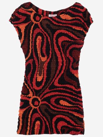 Emilio Pucci Emilio Pucci - Nylonkleid mit Knitteroptik