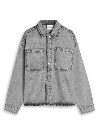 Mki Miyuki Zoku Denim Overshirt Jacket - Black - XL