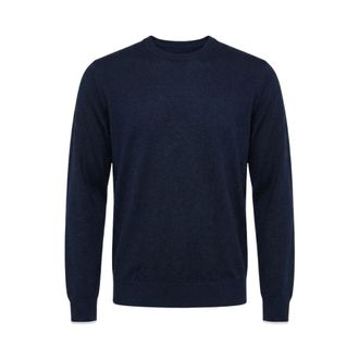 PESERICO Peserico, Round-neck Knitwear, male, Blue, Size: 3XL Maglia
