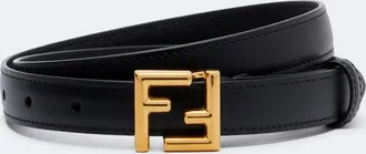 Fendi Cintur&oacute;n FF de piel