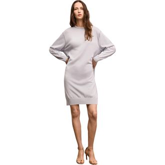 M.M.LaFleur Eve Sweater Dress in Powder Blue at Nordstrom, Size Xx-Large
