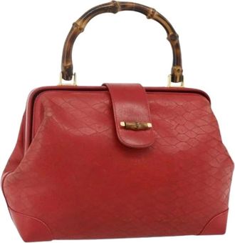 Gucci Pre-owned Handbags, female, Red, Size: ONE SIZE Pre-owned Vintage Hand Bag