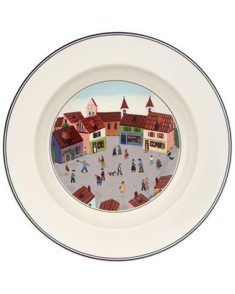 Villeroy & Boch Design Naif Old Village Square Rim Soup Bowl