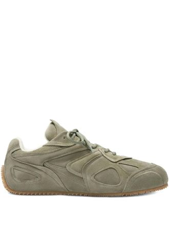 Axel Arigato Slow Runner sneakers met su&egrave;de vlakken - Groen