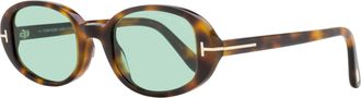 Tom Ford Womens Iggy Sunglasses TF1364 53N Blonde Havana 49mm