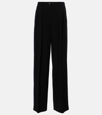 The Row Igor wool-blend wide-leg pants