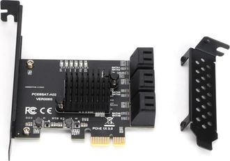 OEM Tarjeta Controladora Sata Plug And Play, Tarjeta De Expansi&oacute;n Pcie A Sata, Con Disipador De Calor De Aluminio Y Transmisi&oacute;n De Alta Velocidad, Expansi