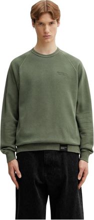 Neighborhood Hoodies & sweatvesten, Heren, Groen, L, Katoen, Pigment Dyed Sweat Shirt