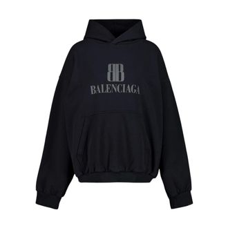 Balenciaga Hombre, Sudaderas, Negro, Talla: M