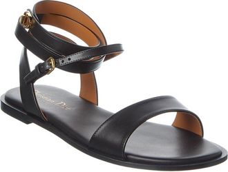Dior 30 Montaigne Leather Sandal