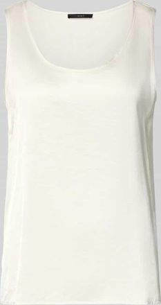 Oui Regular Fit Top mit Viskose-Anteil in Weiss, Gr&ouml;&szlig;e 34