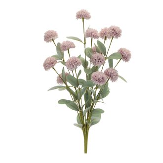 Melrose International Mini Mum Floral Bush (Set of 4) - Purple, Green