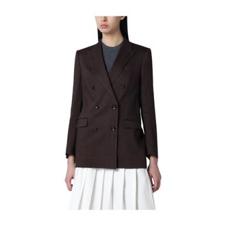 Tagliatore Blazers, female, Brown, Size: 2XS J Jasmine Blazer