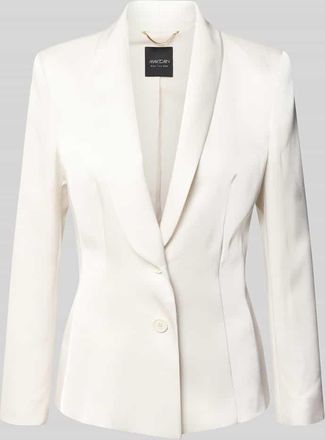 Marc Cain Blazer mit Schalkragen und Knopfverschluss in Offwhite, Gr&ouml;&szlig;e 34